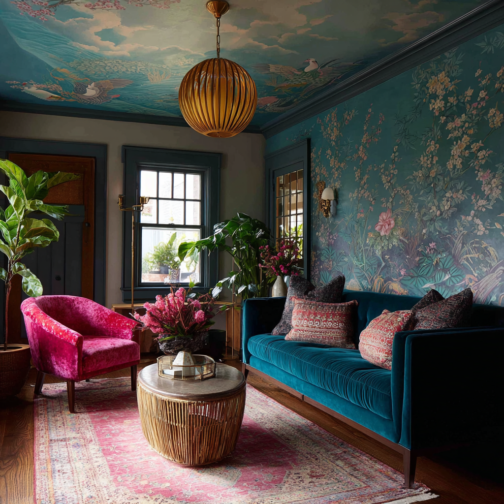 Transform Your Living Room with Wallpaper: 15 Creative Ideas
